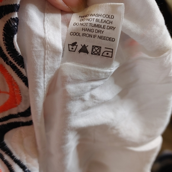 Tularosa Strapless Embroidered Ruffle Dress Size XS - Picture 11 of 15